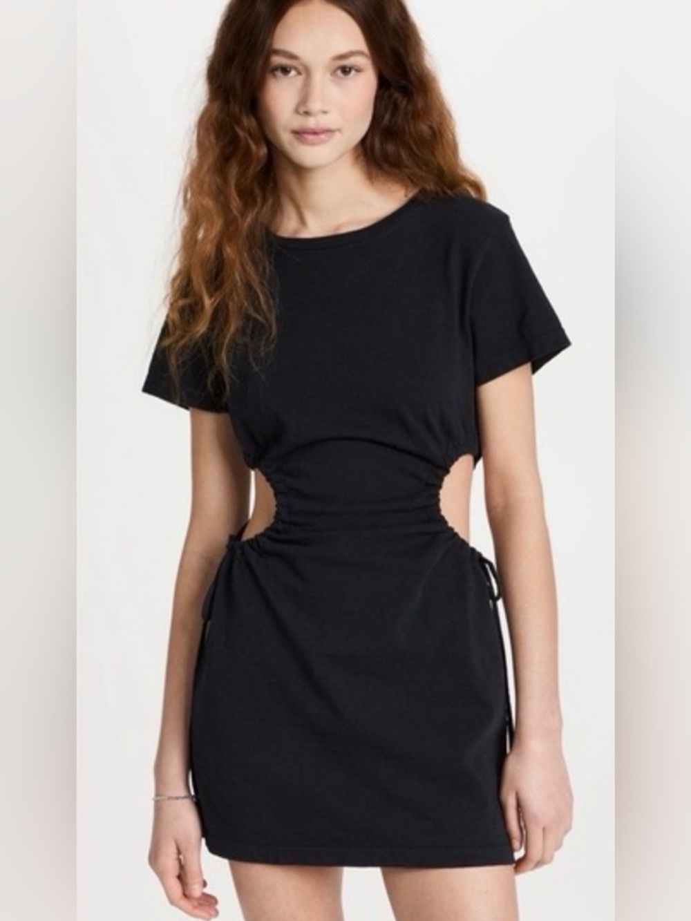 LNA Clothing Quinn Cutout Little Black Dress Medium